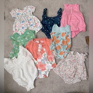 Girls 0-3 Summer Outfit Lot!